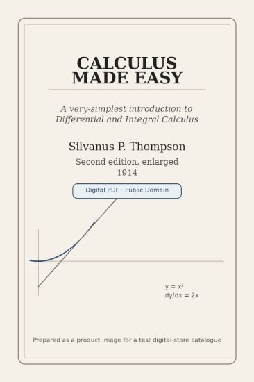 تصویر  Calculus Made Easy